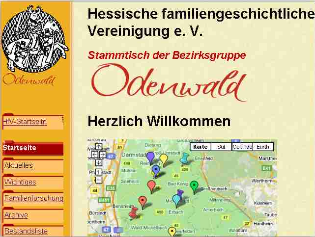 Regionalgruppe Odenwald im HFV